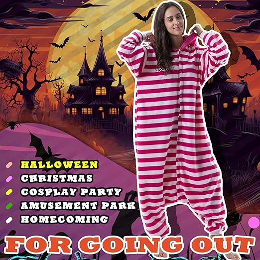 Beauty Shine Unisex Adult Onesie One Piece Pajamas Cosplay Cartoon Costume Halloween Christmas Sleepwear Jumpsuit Homewear nirvanaguru