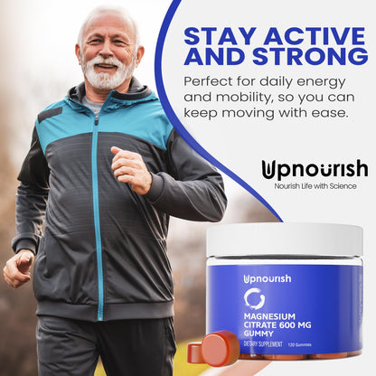 UpNourish Magnesium Supplement - 10 in 1 Magnesium Complex - Full Spectrum Magnesium Mineral Supplements with Glycinate, Citrate, Taurate, Malate, Carbonate, Oxide and More, 240 Vegan Capsules Nirvana Guru
