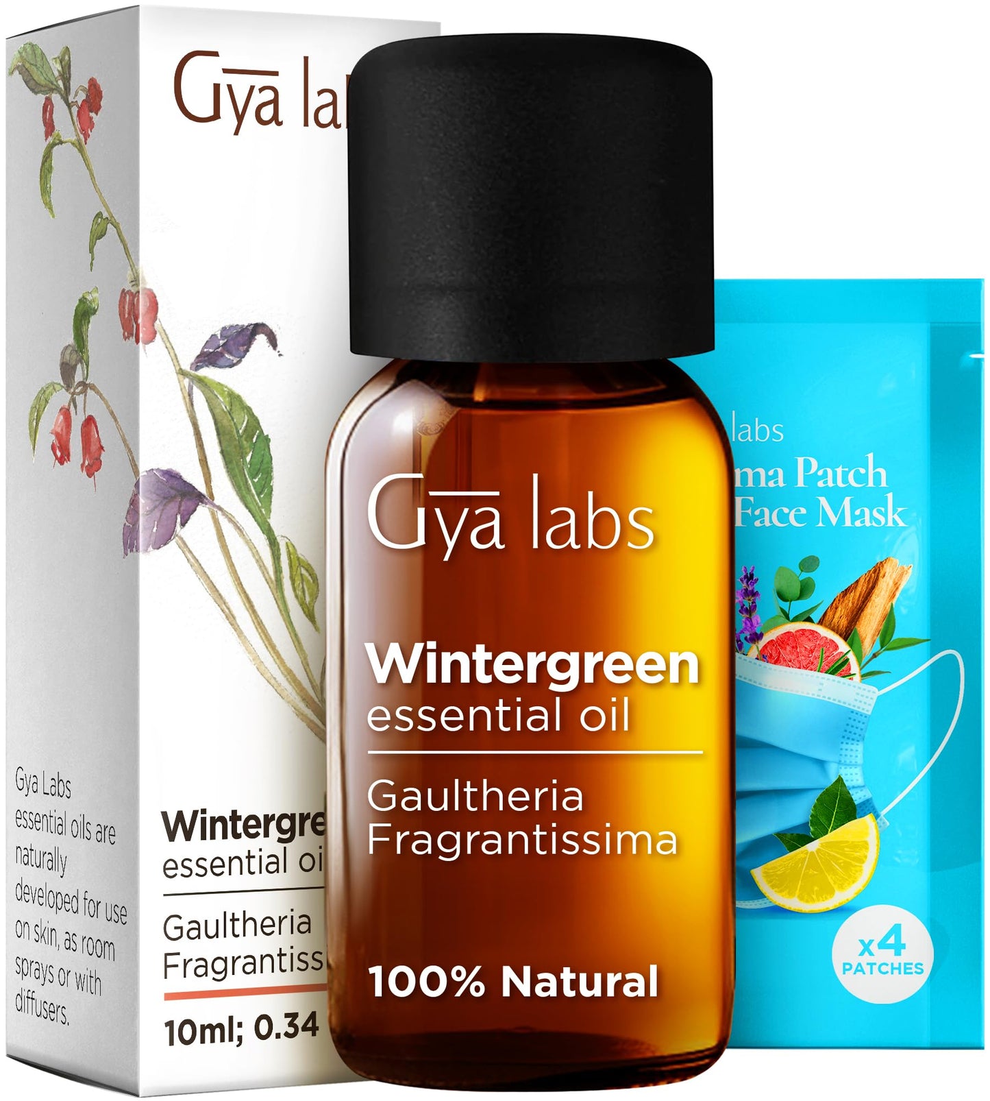 Gya Labs Frankincense Essential Oil for Face - 0.34 Fl Oz - 100% Pure Natural Frankincense Oil for Skin, Body Massages & Candle Making - Premium Grade for Wellness & Comfort - Woody & Calming Scent