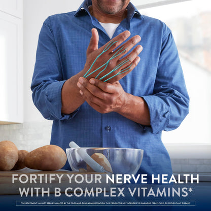 Nervive Nerve Health, with Alpha Lipoic Acid, to Fortify Nerve Health and Function in Fingers, Hands, Toes, & Feet*, and Support Healthy Circulation, ALA, Vitamins B12, B6, & B1, 30 Tablets Nirvana Guru