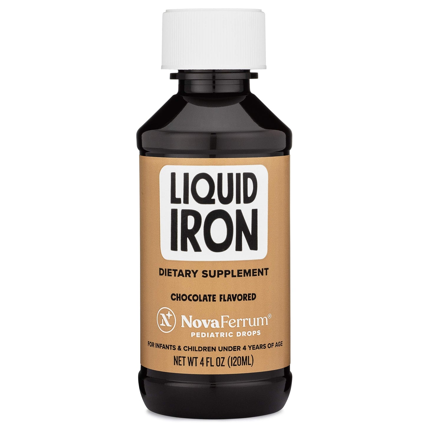 NovaFerrum Yummy | Pediatric Drops Liquid Iron Supplement for Infants and Toddlers | Liquid Iron for Kids | 15mg of Iron Per 1mL Dose | Ages 4 & Under | Gluten Free Certified | Sugar-Free | Raspberry Nirvana Guru