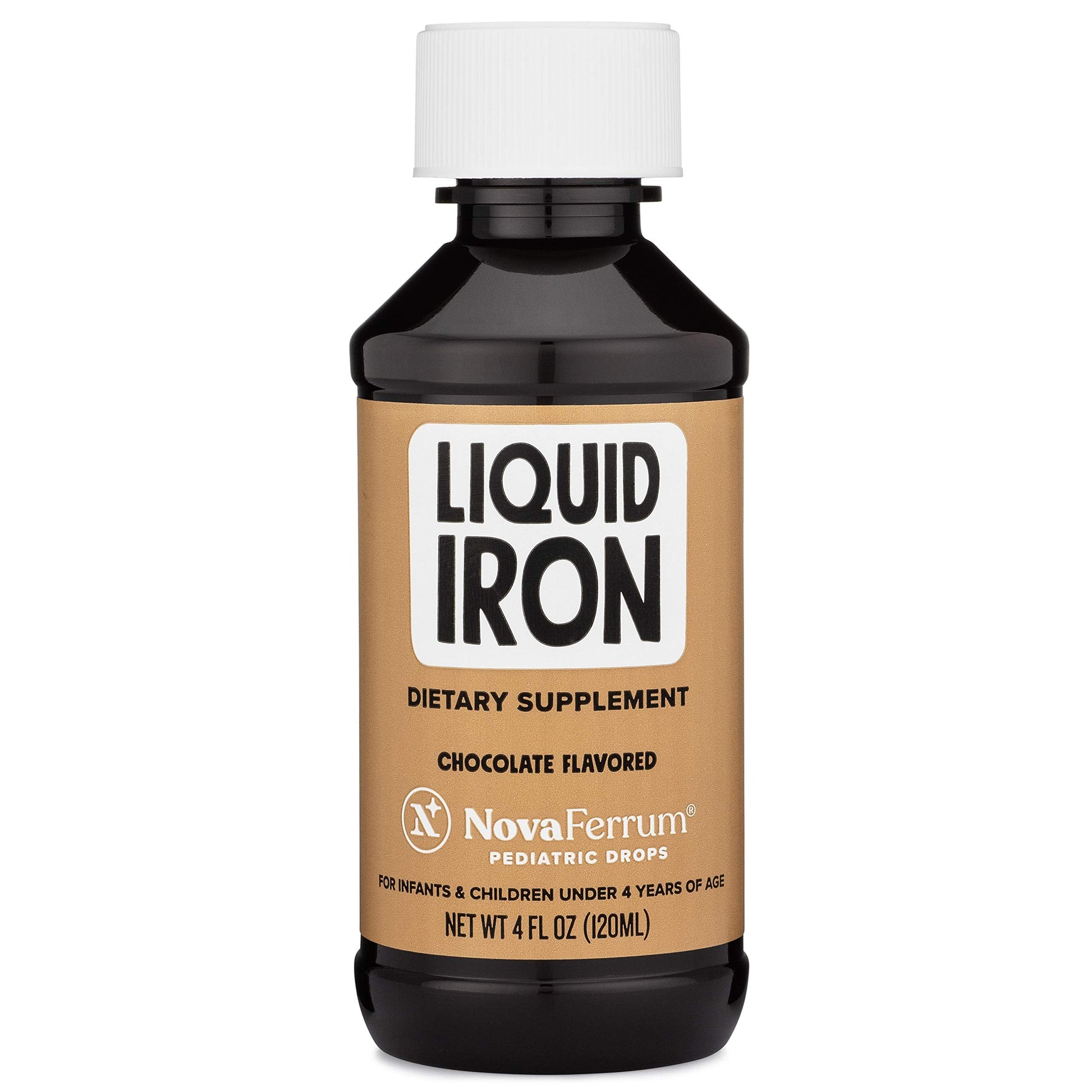 NovaFerrum Yummy | Pediatric Drops Liquid Iron Supplement for Infants and Toddlers | Liquid Iron for Kids | 15mg of Iron Per 1mL Dose | Ages 4 & Under | Gluten Free Certified | Sugar-Free | Raspberry Nirvana Guru