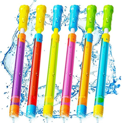 Water Gun Squirt Toys for Kids Adults: Shoot Up to 40 Feet - Outdoor Super Blaster Water Guns for Kids Age 3-4-5-8-12 Bulk - Fun Water Squirter Toy for Swimming Pool Beach Summer Outside Party Games nirvanaguru