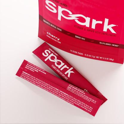 AdvoCare Spark Vitamin & Amino Acid Supplement - Focus & Energy Drink Powder Mix with Vitamin A, B-6, C & E - Also Includes L-Carnitine & L-Tyrosine - Fruit Punch - 10.5 oz Nirvana Guru