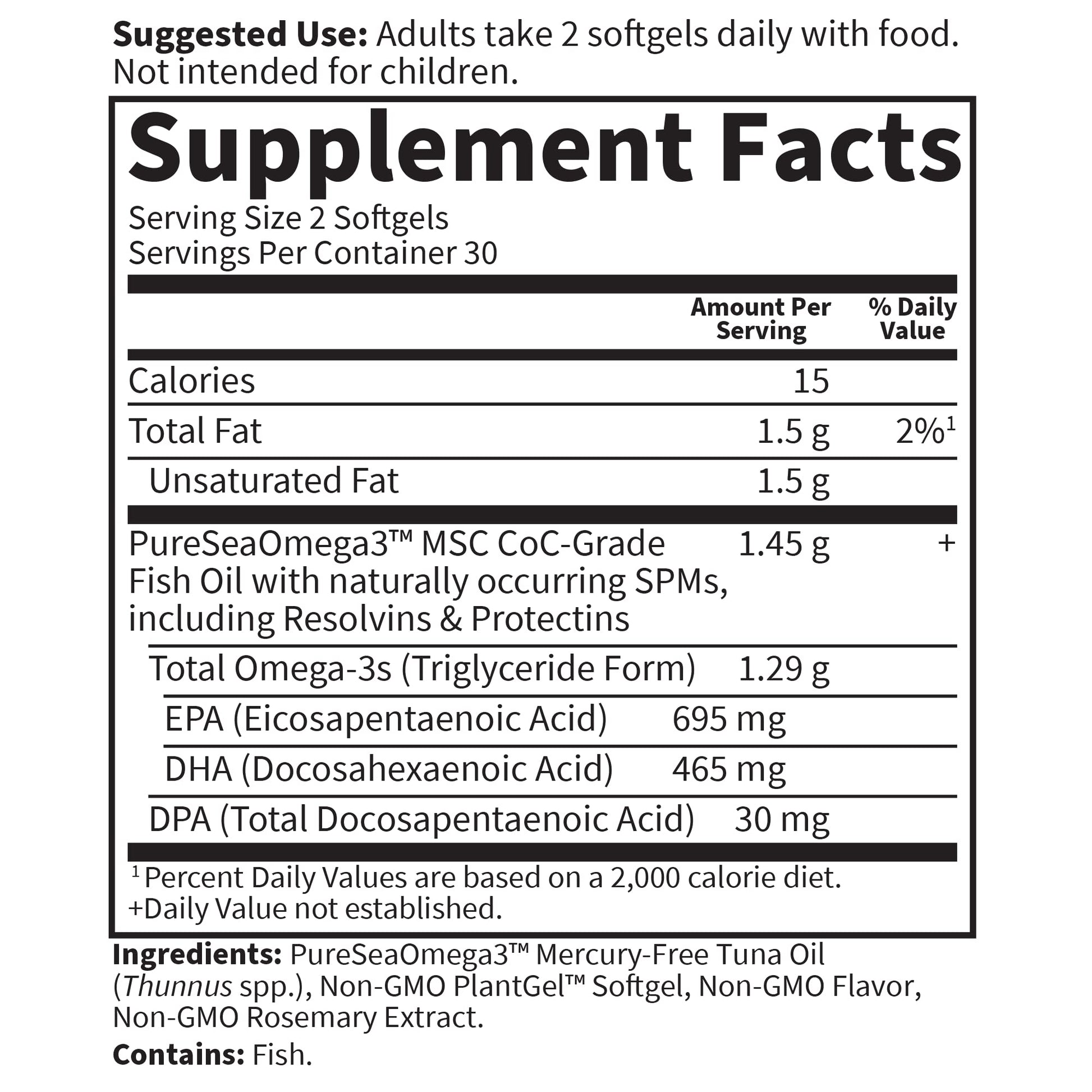 Garden of Life Dr. Formulated Advanced Omega Fish Oil - Lemon, 1,290mg EPA, DHA + DPA in Triglyceride Form, Single Source Omega 3 Supplement for Ultimate Brain & Heart Health, Non-GMO, 180 Softgels - Nirvana Guru
