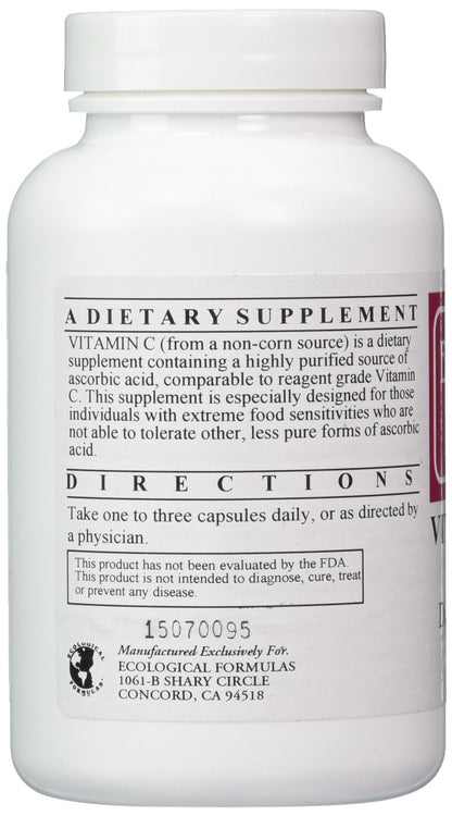Cardiovascular Research Vitamin C-1000 capsules, 120 Count - Nirvana Guru