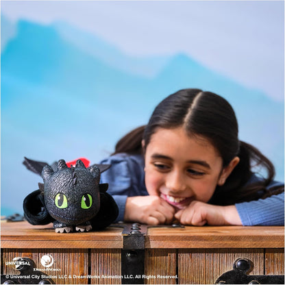 Dreamworks Dragons How to Train Your Dragon, Hug and Glide Toothless Plush Toy, 12” Dragon Stuffed Animal, Kids Toys for Boys Ages 4 and Up nirvanaguru