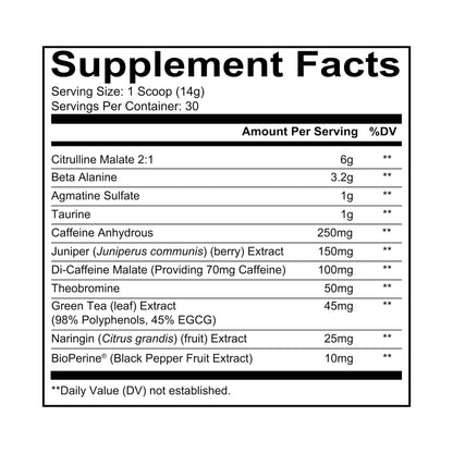 REDCON1 Total War Pre Workout Powder, Blue Lemonade - Beta Alanine + Citrulline Malate Keto Friendly Preworkout for Men & Women with 320mg of Caffeine - Fast Acting (30 Servings) Nirvana Guru