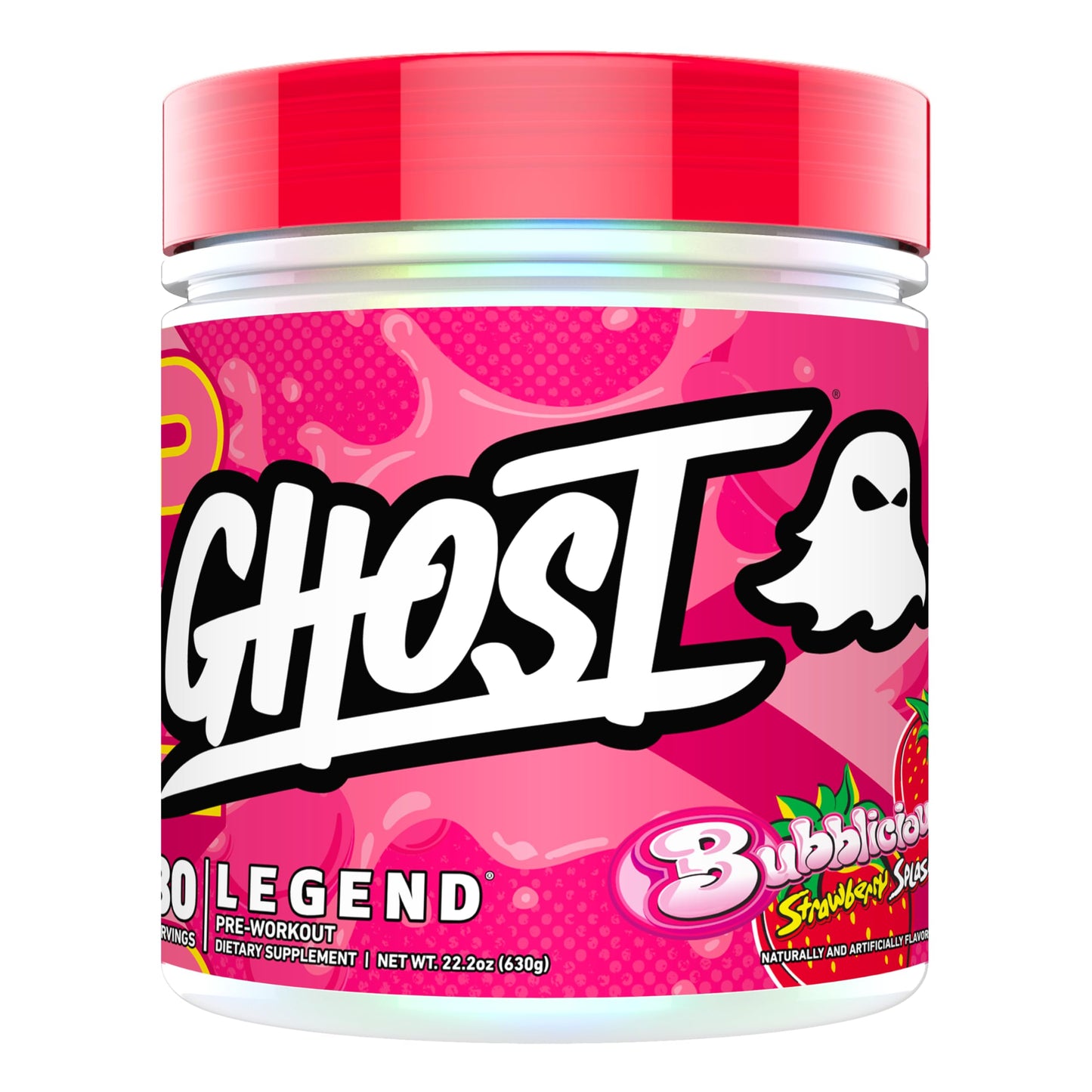 GHOST Legend Pre-Workout Powder, Blue Raspberry - 30 Servings – Pre-Workout for Men & Women with Choline, L-Citrulline, & Beta Alanine for Energy & Focus Nirvana Guru