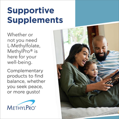 MethylPro B-Complex + L-Methylfolate 5 mg - Methylated Vitamin B Complex for Women and Men, Cellular Energy Support with Folate, Niacin and Biotin, VIT B Supplement - 90 Vegan Capsules - Nirvana Guru