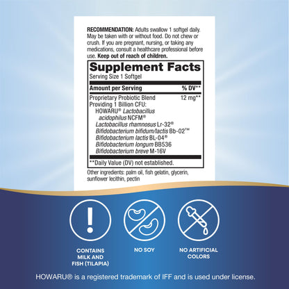 Nature's Way Complete Probiotic Pearls, Supports Digestive Balance*, 1 Billion Live Cultures, Supplement for Men and Women, No Refrigeration Required, 90 softgels (Packaging May Vary) - Nirvana Guru