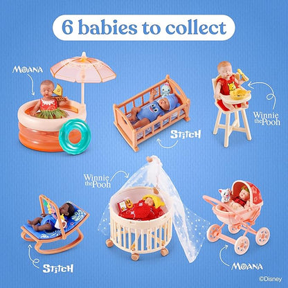 Mini Brands Home Books My Mini Baby Disney Mystery Capsule Toy Bundle Mini Brand