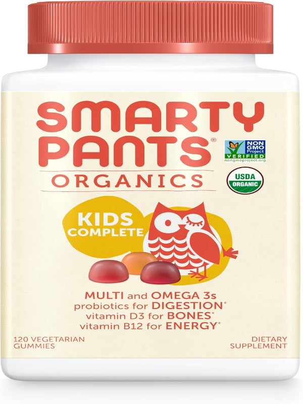SmartyPants Organic Kids Complete 90 Count - Nirvana Guru