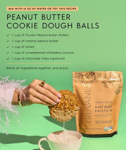 Truvani Vegan Protein Powder | Vanilla | 20g Organic Plant Based Protein | 18 Servings | Keto | Gluten & Dairy Free | Low Carb | No Added Sugar