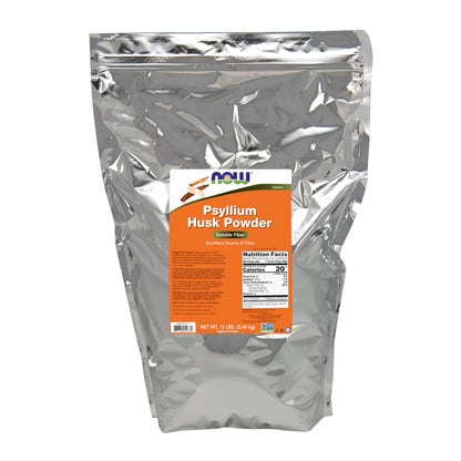 NOW Foods Supplements, Psyllium Husk Powder, Non-GMO Project Verified, Soluble Fiber, 24-Ounce - Nirvana Guru