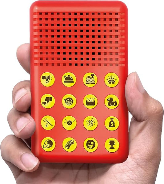 KNUCKLHEAD Sound Effects Machine - 16 Hilarious Sounds - Boys Noise Maker Prank Gifts for Kids- 6 7 8 9 10 Year Old Boy Gifts - Fun Boys Toys for Ages 8-13 - Cool Gadgets for Teens Gift nirvanaguru