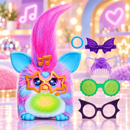 Furby Vibes Animal Figure – Collectible Toy