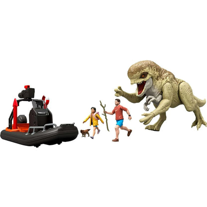Jurassic World Rebirth Distortus Rex Island Escape Set Action Figure Set nirvanaguru