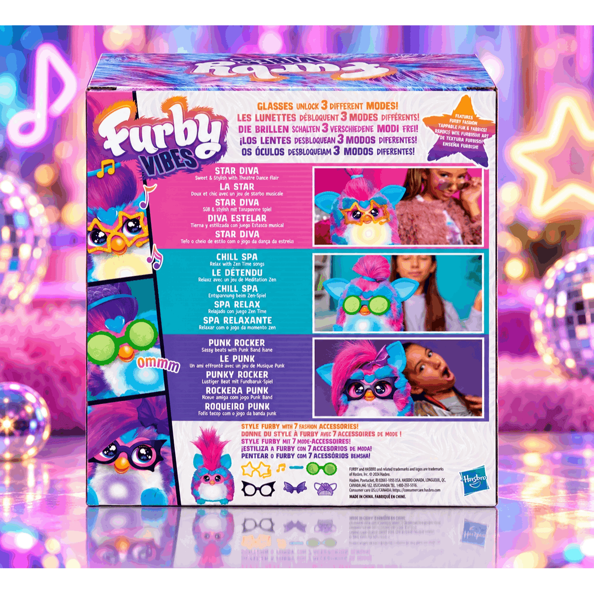 Furby Vibes Animal Figure – Collectible Toy