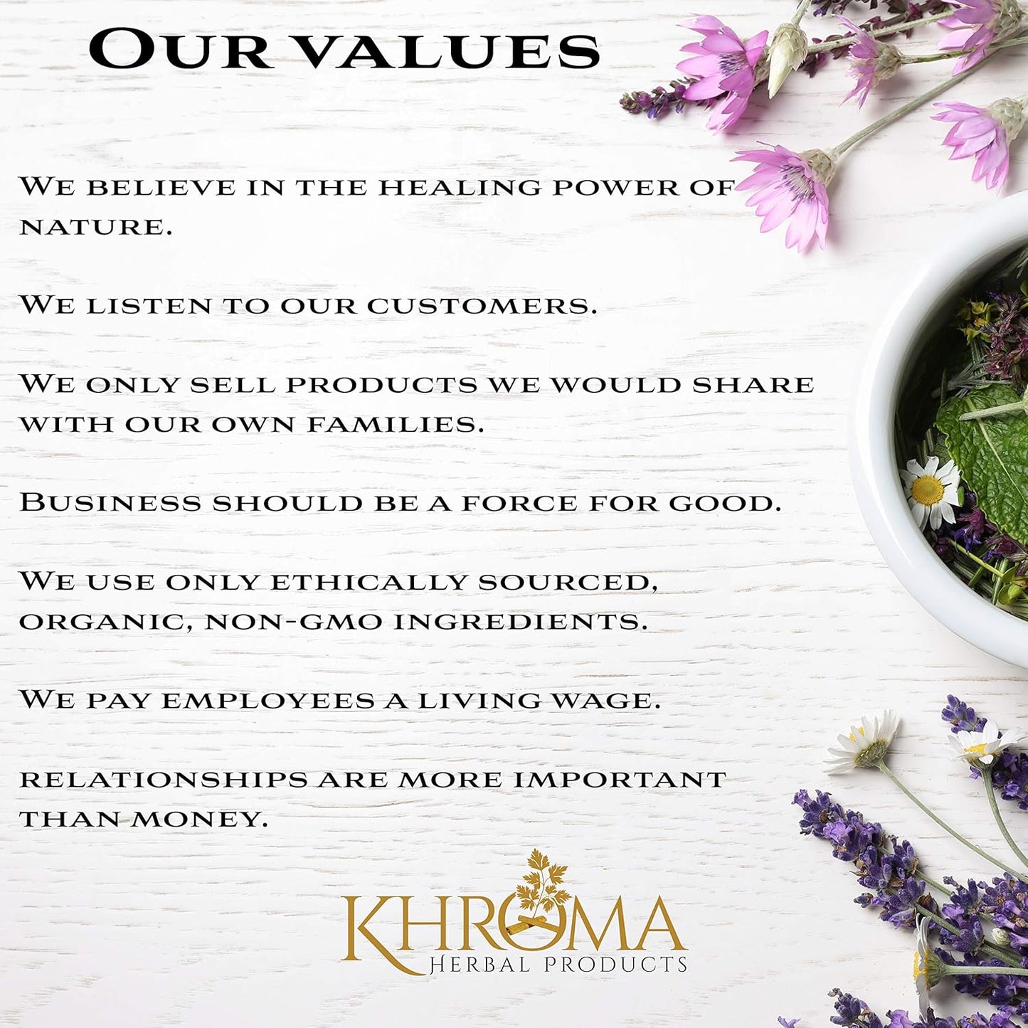 Happy Organic Mood Supplement - by Khroma Herbs - 30 Servings - Made in USA - Packed in a Glass Bottle Nirvana Guru