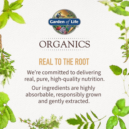 Garden of Life Organics Men's Gummy Vitamins - Berry - Certified Organic, Non-GMO, Vegan, Kosher Complete Multi - Methyl B12, C & D3 - Gluten, Soy & Dairy Free, 120 Real Fruit Chew Gummies - Nirvana Guru