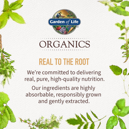 Garden of Life Organics Prenatal Vitamins - 30 Tablets, Prenatal Once Daily Whole Food Vitamins for Women with Folate not Folic Acid, Vitamin D3, Iron, Vegan One a Day Prenatal Multivitamin - Nirvana Guru