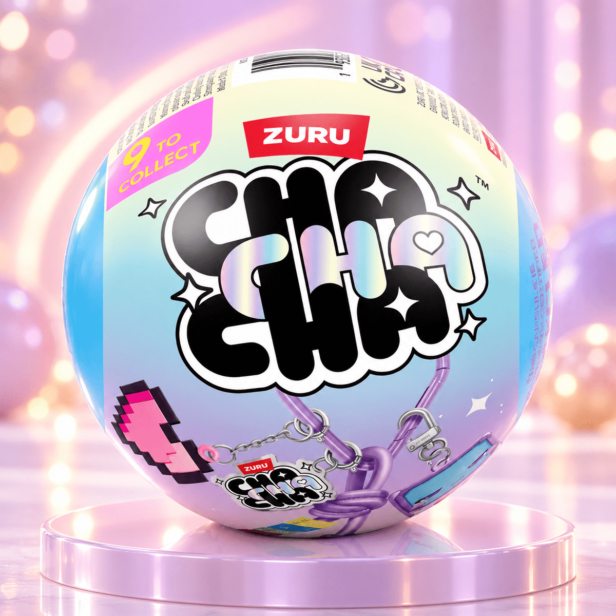 ZURU ChaChaCha Charms Keychain – Collectible Keychain Toy