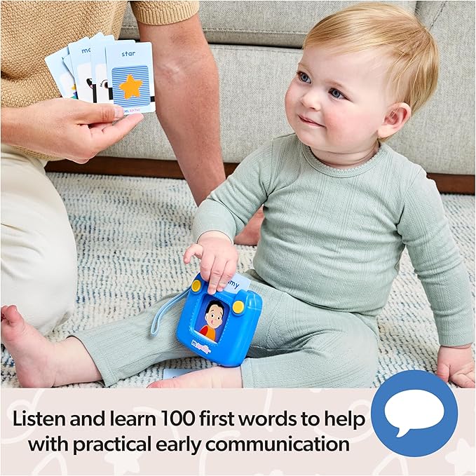 Ms. Rachel Official First Words Talking Flash Cards with Electronic Reader, 100 Words, Educational Toys & Toddler Toys for Girls & Boys Ages 1-2+ nirvanaguru