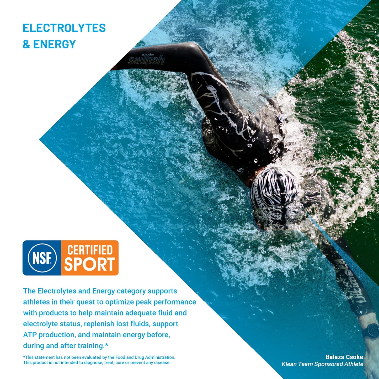 Klean ATHLETE Klean Electrolytes | Replenishes Minerals for Hydration to Help Achieve Optimal Health | NSF Certified for Sport | 120 Capsules - Nirvana Guru