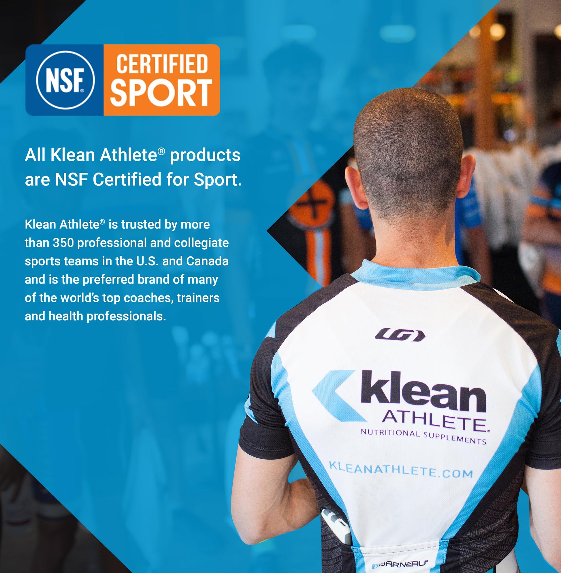 Klean ATHLETE Klean Electrolytes | Replenishes Minerals for Hydration to Help Achieve Optimal Health | NSF Certified for Sport | 120 Capsules - Nirvana Guru