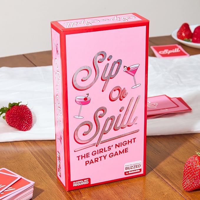 WHAT DO YOU MEME? Sip or Spill by Buzzed, Fun Social Drinking Games for Adults, The Ultimate Bachelorette Party Games and Card Games, Includes 300 Cards and Instructions. nirvanaguru