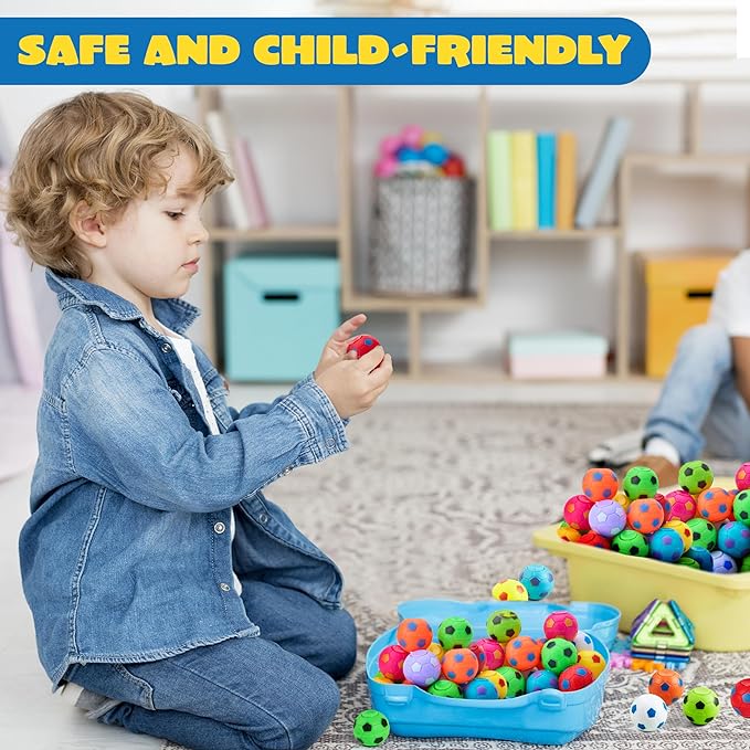 JOYIN 36 Pack Soccer Fidget Spinners for Kids, Soccer Party Favors, Fidget Toys Bulk, Stress Balls, Goodie Bag Stuffers for Birthday Party, Treasure Box for Classroom nirvanaguru