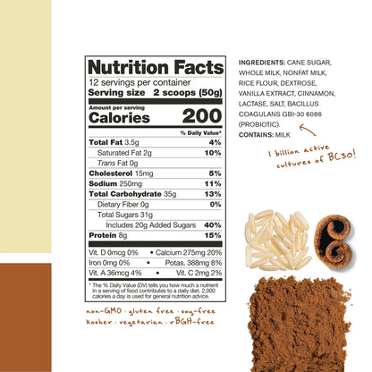 Skratch Labs Post Workout Recovery Drink Mix with Chocolate, (21.2 oz, 12 Servings) with Complete Milk Protein of Casein, Whey, Probiotics, Gluten Free, Kosher, Vegetarian Nirvana Guru