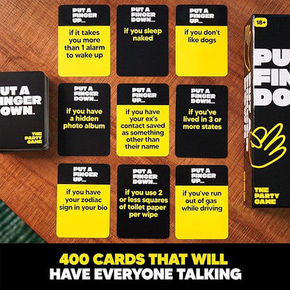 The Viral Party Game That Will Have Everyone Talking - Funny Adult Card Game & Icebreaker Ideas, Game Nights, & Big or Small Groups, 400 Cards for 2+ Players nirvanaguru