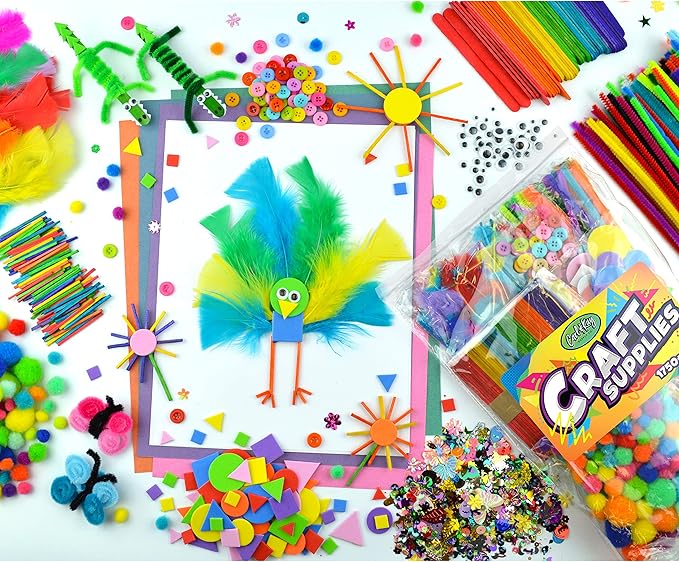 Arts & Crafts Supplies Kits & Materials Set for Kids, Toddler - Carl & Kay nirvanaguru