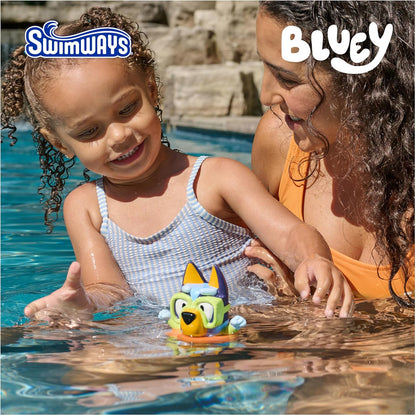 Swimways Bluey Floatin' Figures, Swimming Pool Accessories & Kids Pool Toys, Bluey Party Supplies & Water Toys for Kids Aged 3 & Up Nirvana Guru