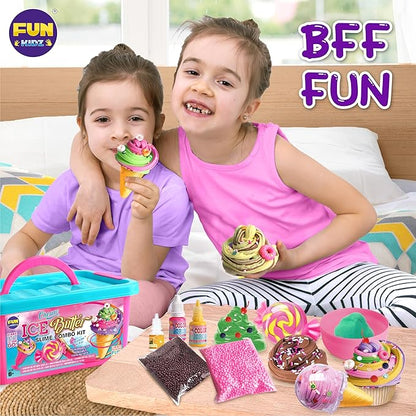 Gift Butter Slime Kit for Girls 10-12, FunKidz Ice Cream Soft Slime Making Kit Ages 8-12 Kids Slime Toys Ideal Birthday Party Present nirvanaguru