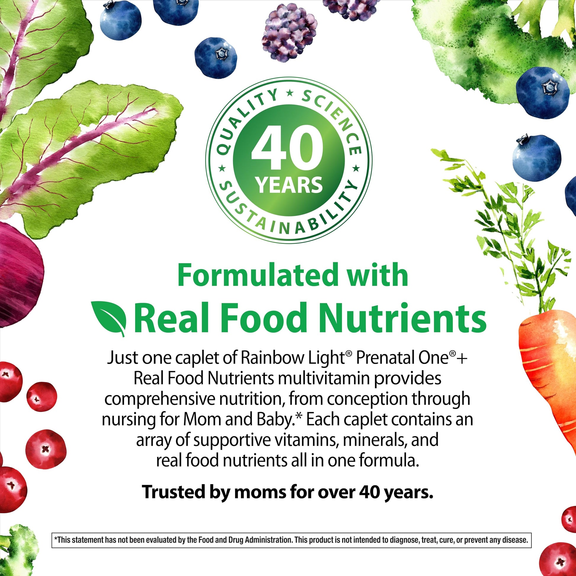 Rainbow Light Prenatal One High Potency Daily Multivitamin with Folate, Ginger and Probiotics; Supports Mom and Baby from Conception to Nursing; Vegan, 150 Tablets,* Pack May Vary Nirvana Guru