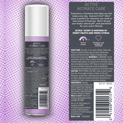 Summer's Eve Blissful Escape Daily Refreshing Feminine Spray, 2 oz Nirvana Guru