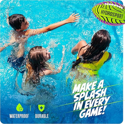 Water Football for Pool, Beach, Lake - Waterproof Pools Toys for Kids Ages 8-12 - Boys Gift - Swimming Balls Sports - Family Games - Teens Boys & Adults Fun - Outdoor Accessories - Birthday Gifts nirvanaguru