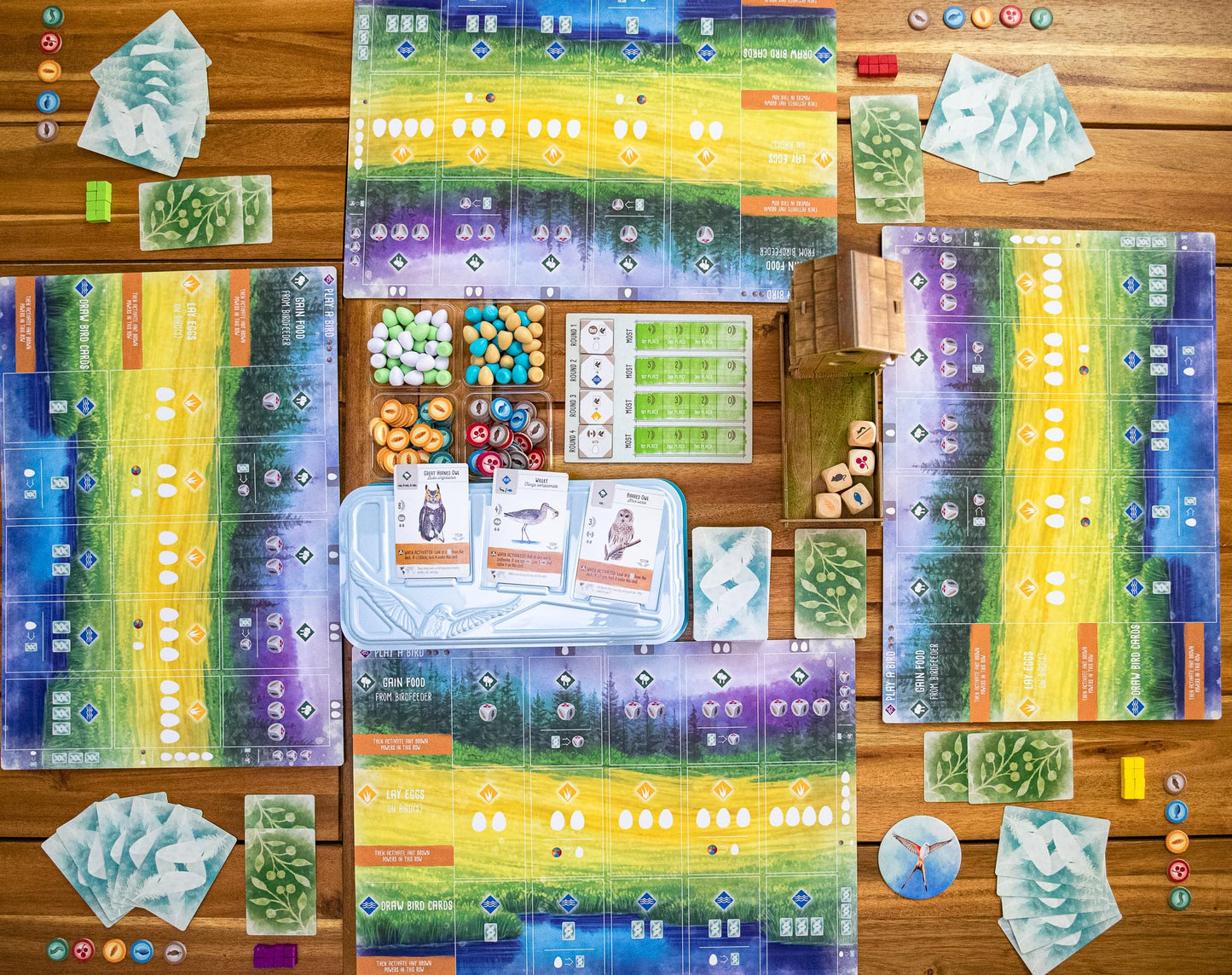 Stonemaier Games: Wingspan (Base Game) by Elizabeth Hargrave | A Relaxing, Award-Winning Strategy Board Game About Birds for Adults and Family | 1-5 Players, 70 Mins, Ages 14+ Nirvana Guru