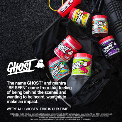 GHOST Legend Pre-Workout Powder, Blue Raspberry - 30 Servings – Pre-Workout for Men & Women with Choline, L-Citrulline, & Beta Alanine for Energy & Focus Nirvana Guru