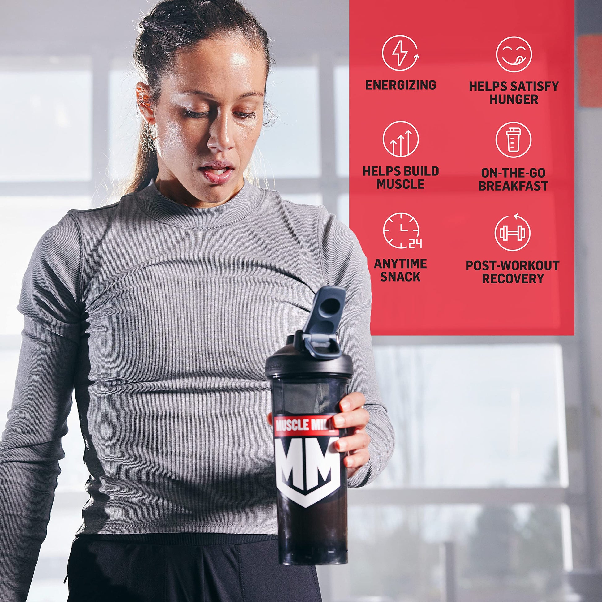 Muscle Milk Genuine Protein Powder, Chocolate, 1.93 Pounds, 13 Servings, 32g Protein, 2g Sugar, Calcium, Vitamins A, C & D, NSF Certified for Sport, Energizing Snack, Packaging May Vary Nirvana Guru