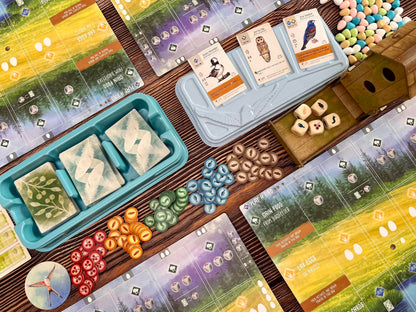 Stonemaier Games: Wingspan (Base Game) by Elizabeth Hargrave | A Relaxing, Award-Winning Strategy Board Game About Birds for Adults and Family | 1-5 Players, 70 Mins, Ages 14+ Nirvana Guru