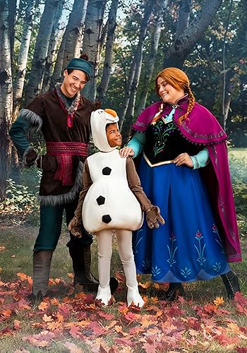 Adult Disney Frozen Olaf Halloween Costume for Men and Women | Body Piece with Leggings, Headpiece, Hand and Shoe Covers nirvanaguru