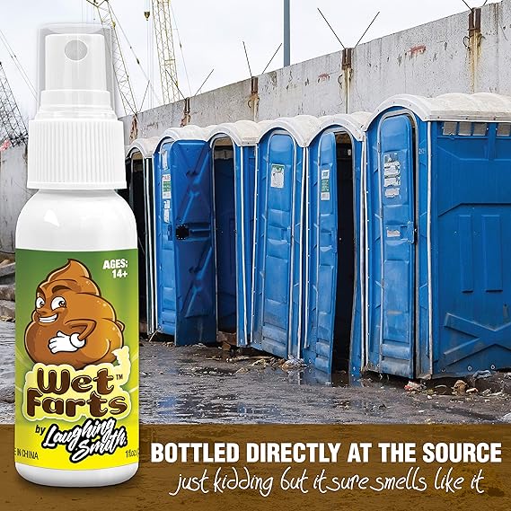 Laughing Smith - Wet Farts - Potent Stink Spray - Extra Strong Stink - Hilarious Gag Gifts & Pranks for Adults or Kids - Prank Stink Stuff - Non Toxic - Smells Like Really 'Bad' Gas nirvanaguru