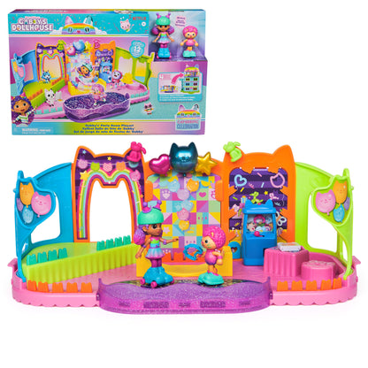 Gabby's Dollhouse, 14 Pc Celebration Dollhouse, 25-Inches Tall, with Toy Figures, Doll House Furniture & 10 Sounds, Kids Toys for Girls & Boys Ages 3+ Nirvana Guru
