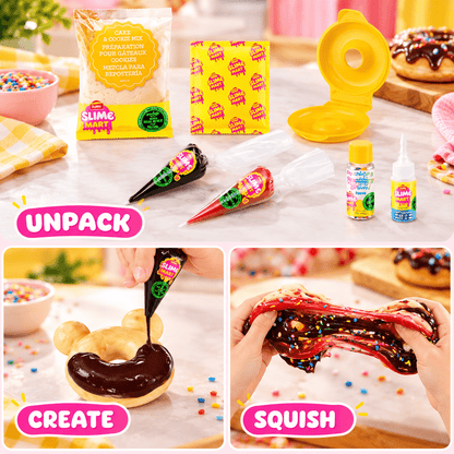 Slime Mart Disney Shopping Bag Winnie the Pooh Donuts by ZURU – DIY Slime Kit, Pack of 2 — 1 Pack