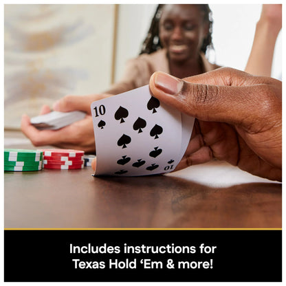 Spin Master Games, Cardinal Classics, 300-Piece Poker Set with Aluminum Case, Ages 8 and up nirvanaguru