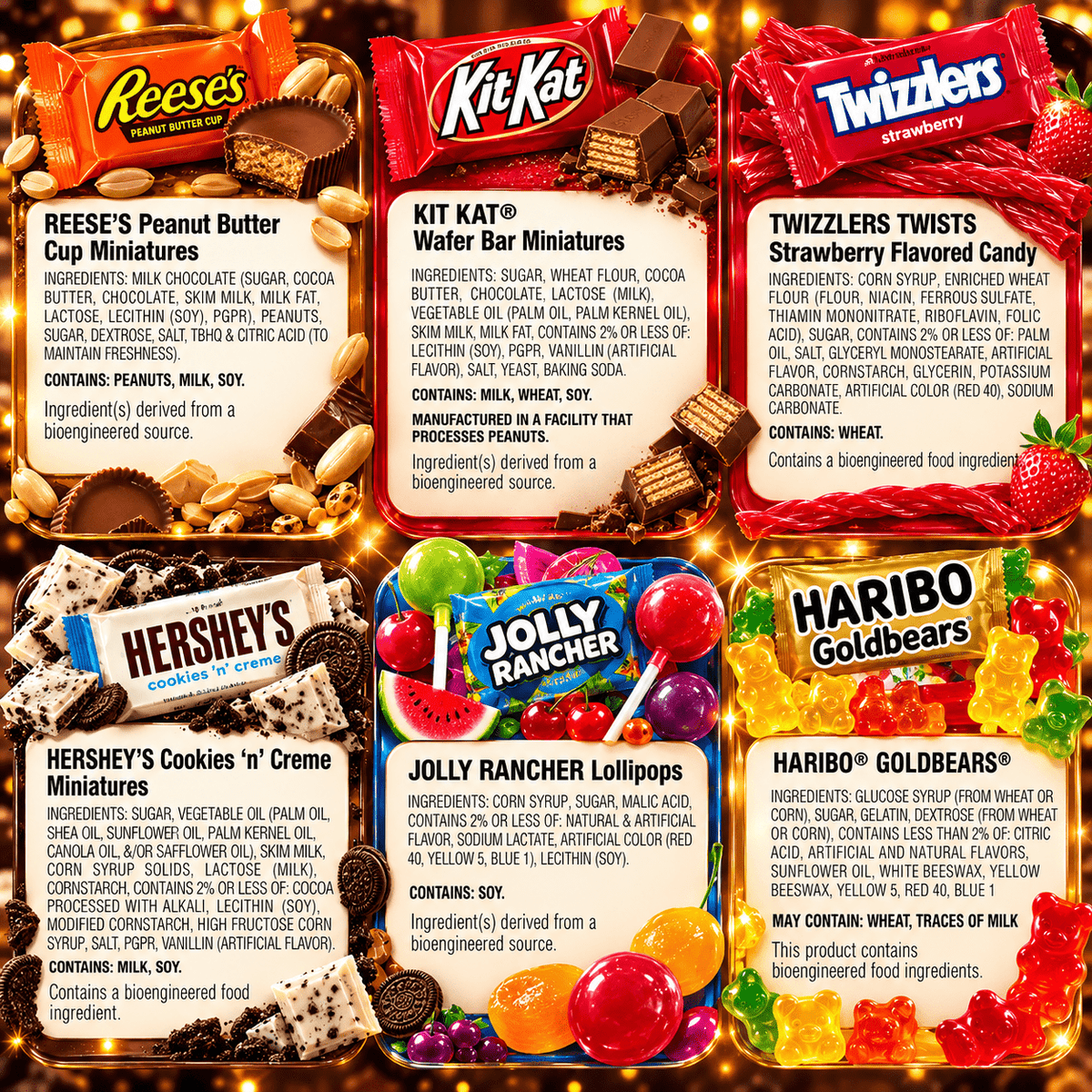 Hershey Assorted Halloween Candy Bulk Bag, 55.33 oz, 180 Pieces